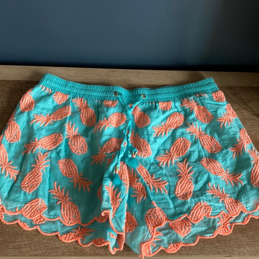 Lilly Pulitzer pineapple shorts